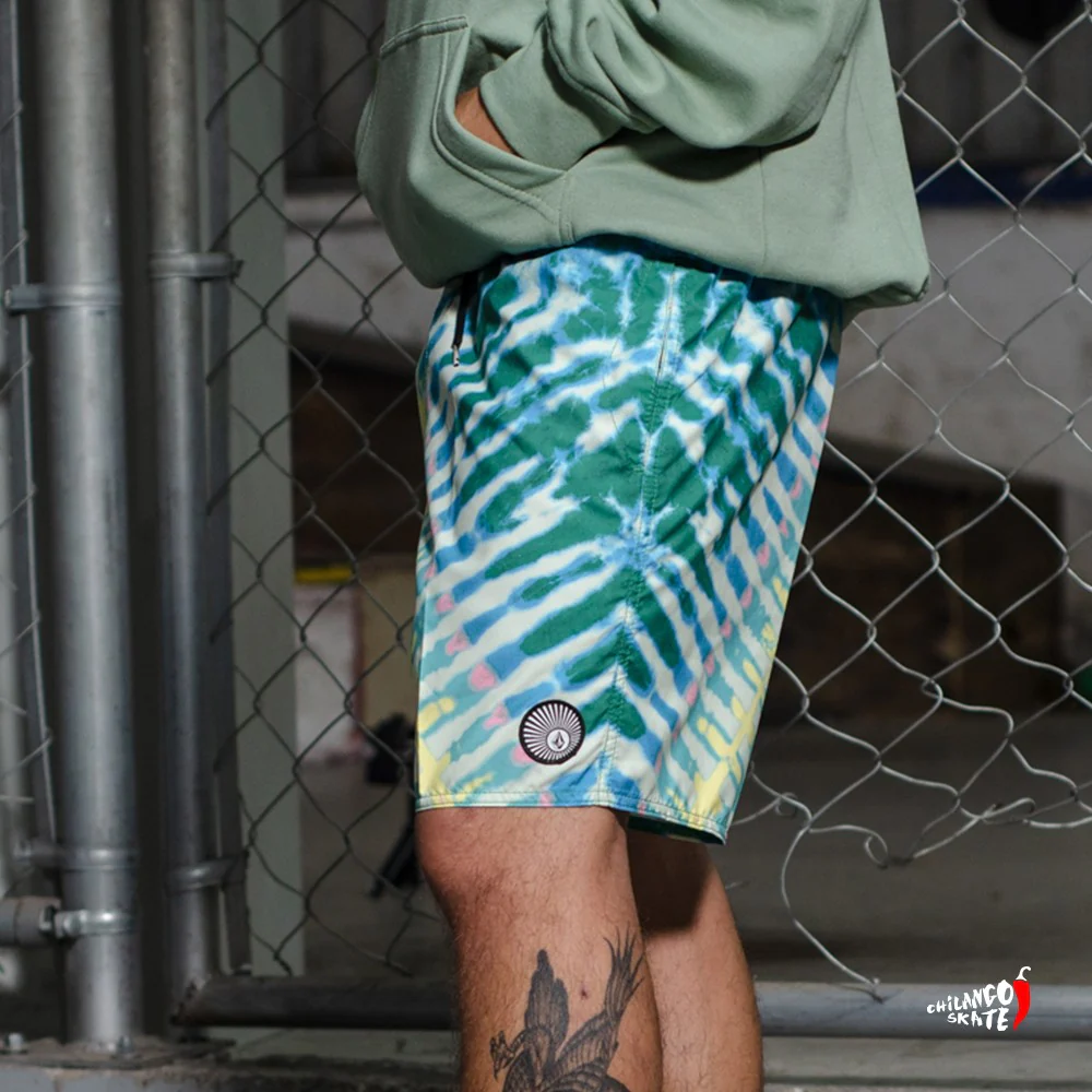 Traje De Baño Volcom Poly Pack Blue Tie Dye - Imagen 3