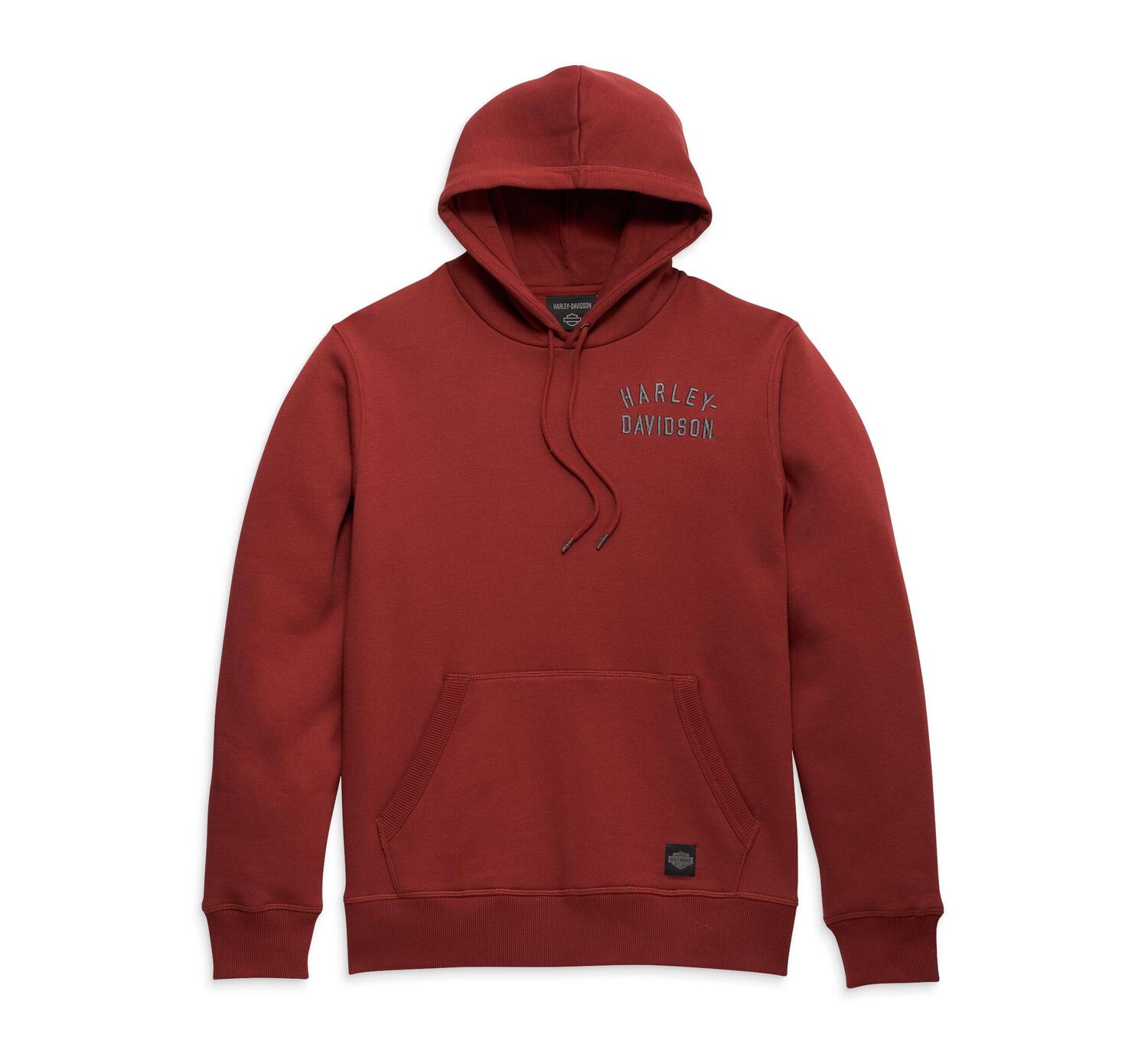 Sudadera con Capucha Hombre Harley-Davidson® Men Staple Hoodie – Granate