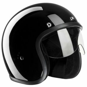 Pantalla corta para casco Jet marca BANDIT – Transparente